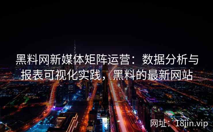 黑料网新媒体矩阵运营：数据分析与报表可视化实践，黑料的最新网站